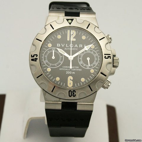 Bulgari Diagono SCB 38 S Pre-owned watches