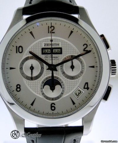 Zenith El Primero Class Moonphase El Primero 4100 /D.S.R. NEW watches