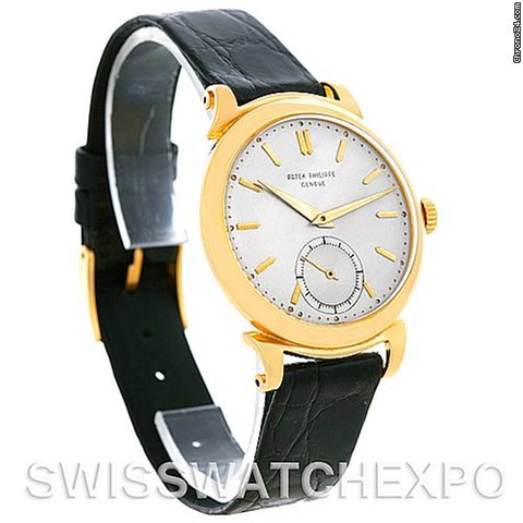 Patek Philippe Calatrava Vintage 18k Yellow Gold 1491 Watch watches