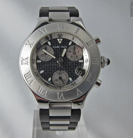 Cartier 21 chronographe watches