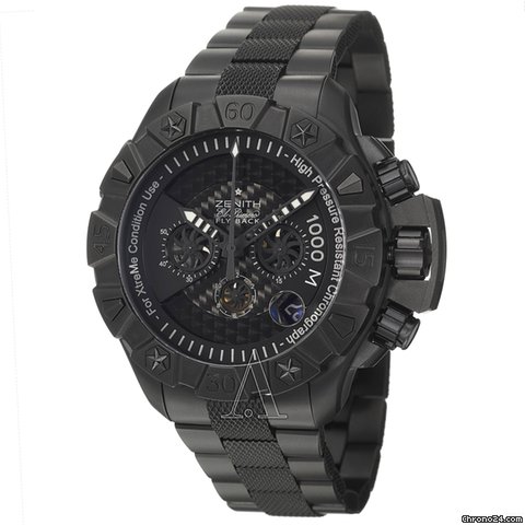 Zenith Men's Defy Xtreme Stealth Watch watches