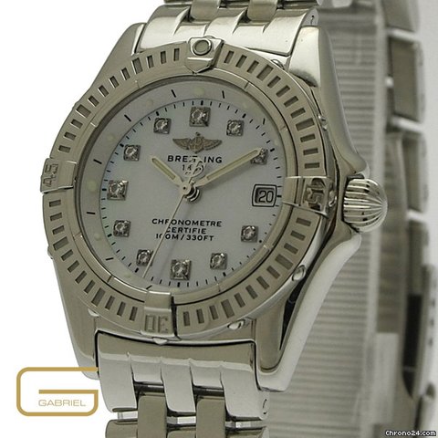 Breitling Callistino Diamant Blatt watches
