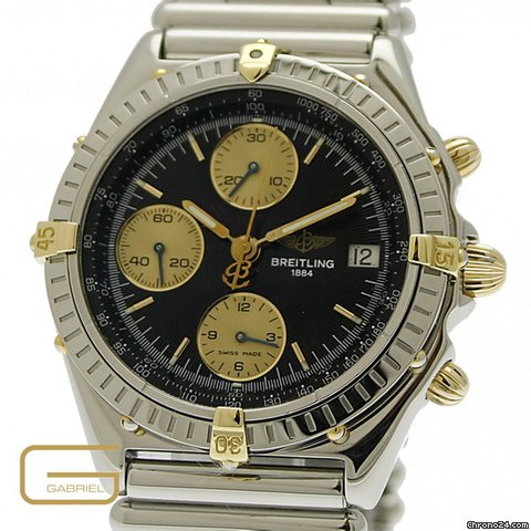 Breitling Chronomat Stahl-Goldreiter watches