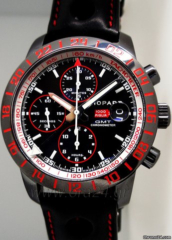 Chopard Mille Miglia Speed Black 2 PVD Steel/Ceramic GMT Chrono Ltd watches