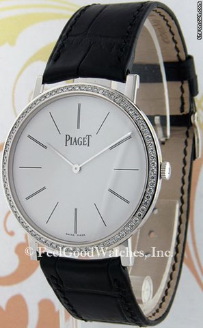 Piaget G0A29125 Altiplano, White Gold, Diamond Bezel watches