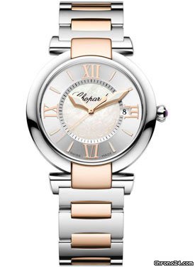 Chopard Imperiale Quartz 36mm Steel and Gold watches