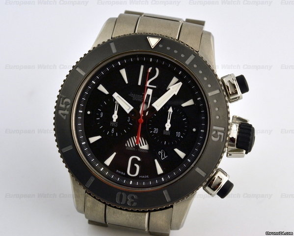 Jaeger-LeCoultre Master Compressor Diving Chronograph GMT NAVY SEALS Titanium / Titanium watches