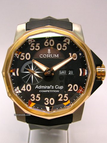 Corum Admirals Cup Competition Chronometer Titan/Rosegold 48mm watches