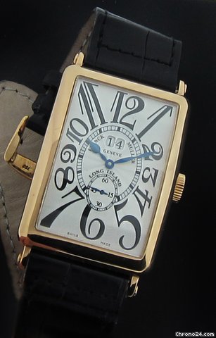 Franck Muller Rose Gold Long Island Big Date 1200 S6 GG watches