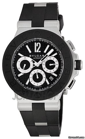 Bulgari Diagono Chronograph Mens Watch DG42BSVDCH watches