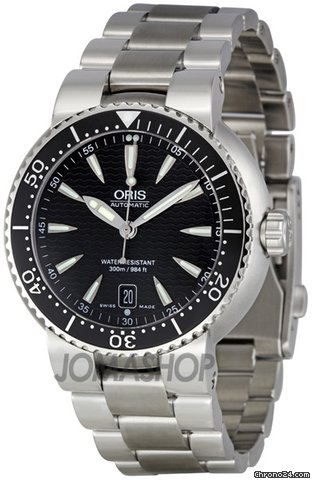 Oris Divers Date Mens Automatic Watch 733-7533-8454MB watches