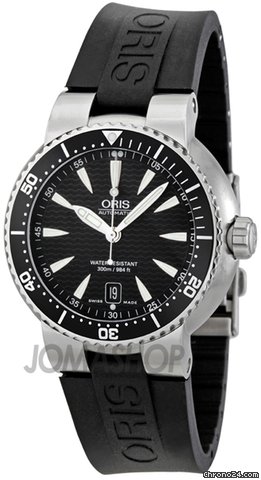 Oris Divers Date Stainless Steel Mens Automatic Watch 733-7533-8454RS watches