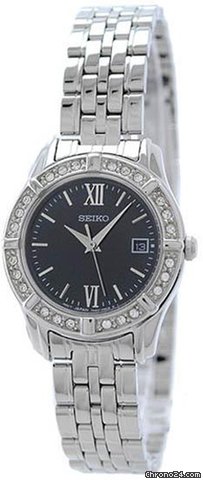 Seiko Dress Quartz Stainless Steel Ladies Watch SXDE45 watches