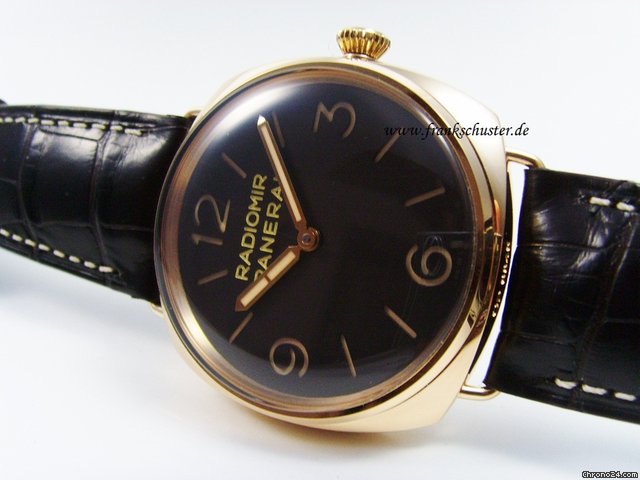 Panerai Radiomir 3 Days Rosegold PAM 379 watches