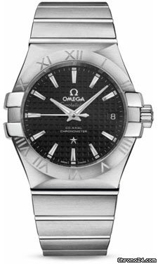 Omega Constellation Chronometer 35 mm Brushed Stainless Steel watches