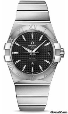 Omega Constellation Chronometer 38 mm Brushed Stainless Steel watches