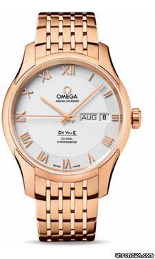 Omega De Ville Annual Calendar Red Gold watches