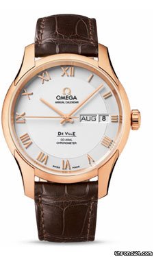 Omega De Ville Annual Calendar Red Gold watches
