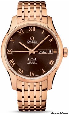 Omega De Ville Annual Calendar Red Gold watches