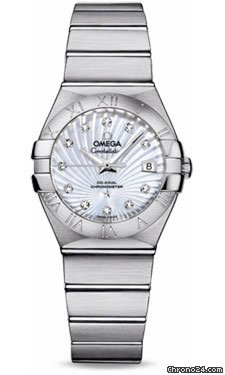 Omega Constellation Chronometer 27 mm Brushed Stainless Steel watches