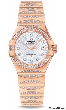 Omega Constellation Luxury Edition 27 mm Red Gold watches