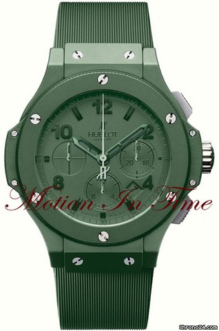 Hublot Big Bang "All Green" 44.5mm Chronograph Limited 500 Pieces watches