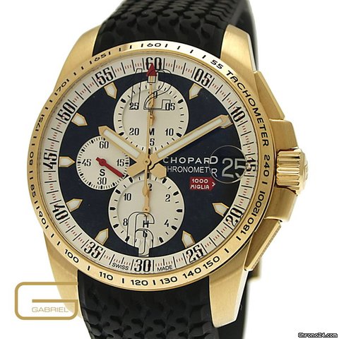Replica Chopard Mille Miglia GT XL 18K.Gold NP 19.000.- € Watch