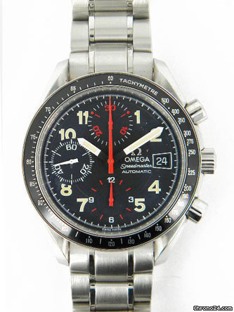 Omega stainless steel Speedmaster watches