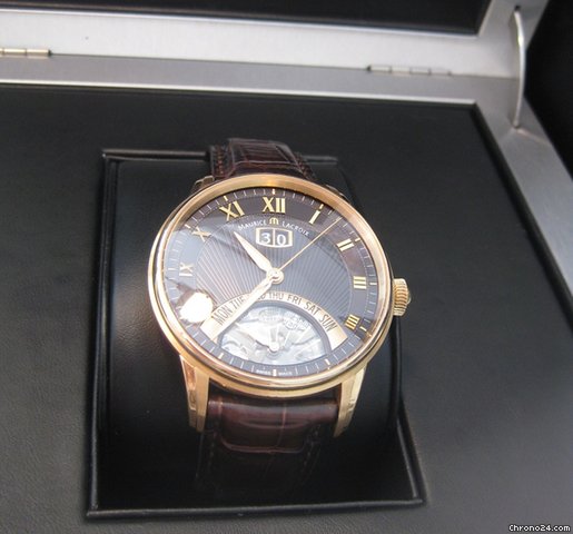 Maurice Lacroix Jours Retrogrades Rosegold 40mm watches