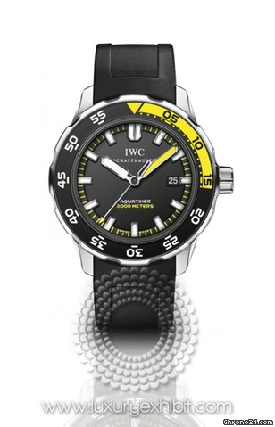 IWC Aquatimer Stainless Steel Mens Watch 3568-10 watches