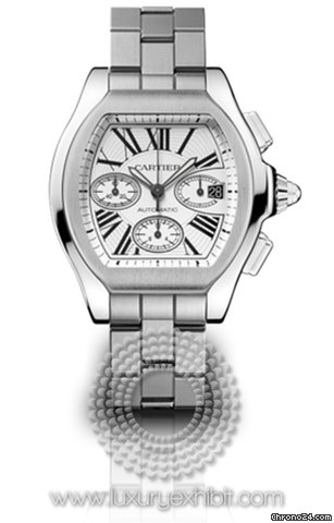 Cartier Roadster Stainless Steel Mens Watch W6206019 watches