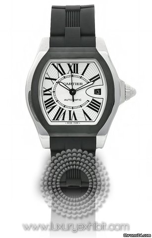 Cartier Roadster Stainless Steel Mens Watch W6206018 watches