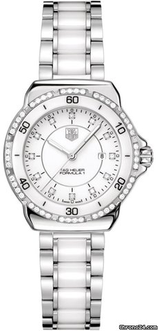 TAG Heuer Formula 1 Steel and Ceramic Diamond Dial 32mm watches