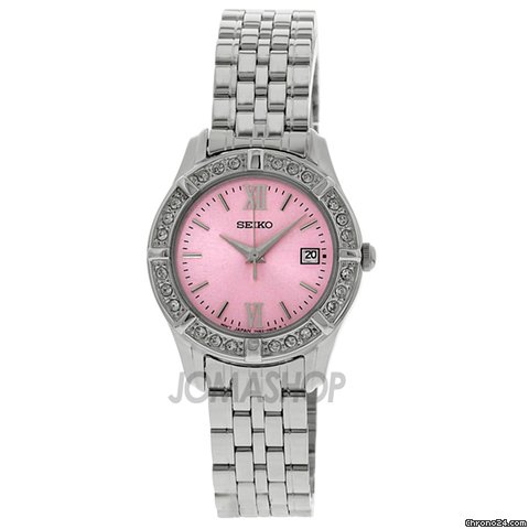 Seiko Dress Quartz Stainless Steel Ladies Watch SXDE47 watches