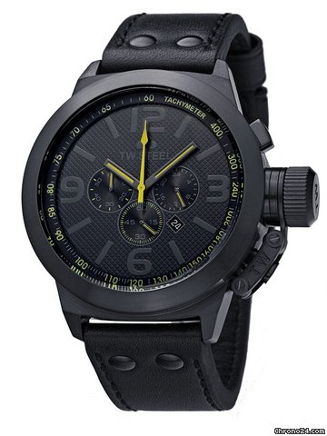 TW Steel Cool Black Chrono TW901 - 50 mm watches