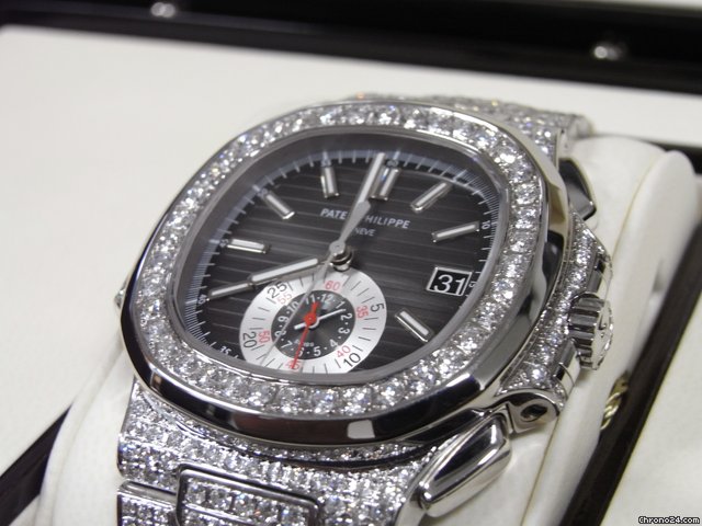 Patek Philippe Nautilus 5980/1A Custom Diamond Set Limited Edition watches