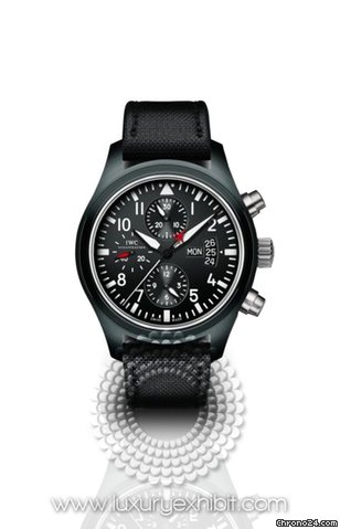 IWC Pilot's Black Ceramic Mens Watch 3789-01 watches