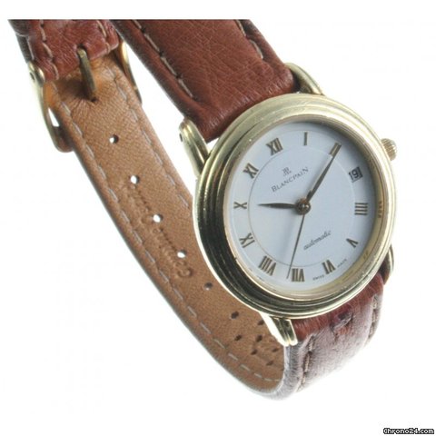 Blancpain Villeret Lady Date 750 Gelbgold watches