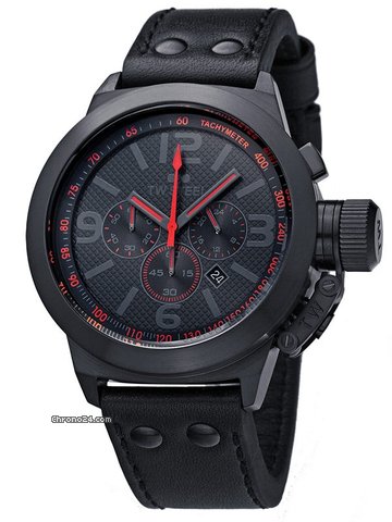 TW Steel Cool Black Chrono TW902 - 45 mm watches