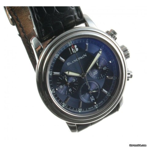 Blancpain Villeret Herren Chronograph 750 Wei gold watches