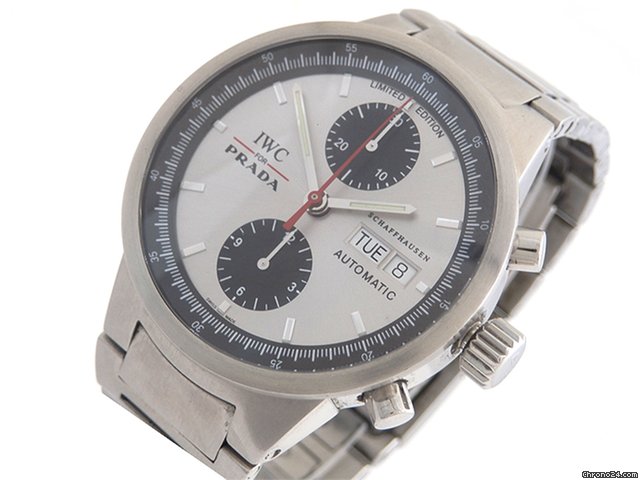 IWC "GST Chrono Automatic for Prada" Edelstahl - lim. Edition watches