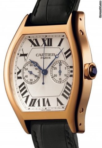 Cartier Tortue Cronografo monopusher watches