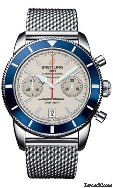 Breitling Superocean Heritage Chronographe 44 Stainless Steel Bracelet watches