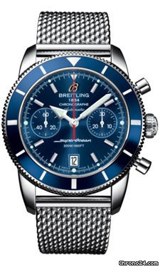 Breitling Superocean Heritage Chronographe 44 Stainless Steel Bracelet watches