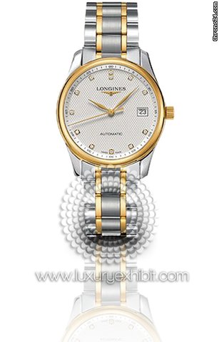 Longines Master Stainless Steel and 18kt Rose Gold Mens Watch L2.628.5.77.7 watches