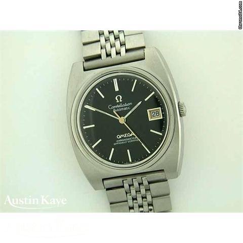 Omega Constellation steel automatic on bracelet watches
