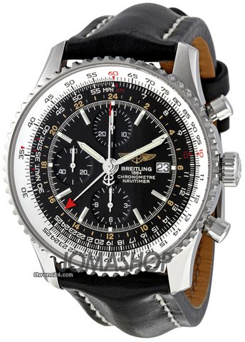 Breitling Navitimer World Mens Watch A2432212-B726BKLT watches