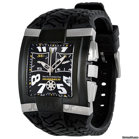Technomarine Hummer Black Dial Stainless Steel Mens Watch XSMSH watches
