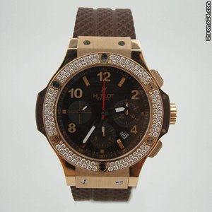 Hublot CAPPUCCiNO ROSE GOLD DiAMOND BEZEL 44 mm watches