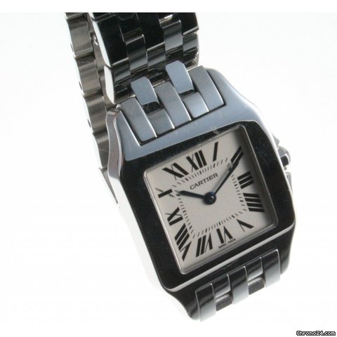 Cartier Santos Herren Edelstahl Ref. 589158 PB 2701 Neuwertig watches